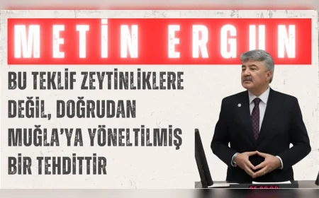 İYİ Partili Metin Ergun: “Bu teklif zeytinliklere değil, doğrudan Muğla’ya yöneltilmiş bir tehdittir”