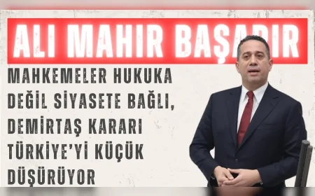 CHP’li Ali Mahir Başarır: "Mahkemeler hukuka değil siyasete bağlı, Demirtaş kararı Türkiye’yi küçük düşürüyor"