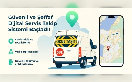 Taşımalı eğitimde dijital gözetim dönemi başladı: Servisler anlık takip edilecek