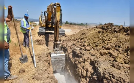 Yenişehir’de 10 kilometrelik altyapı çalışması tamamlanıyor, mahallelerde sorunlar çözülüyor