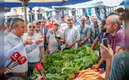 CHP Genel Başkanı Özgür Özel: "Geçim sıkıntısı her tezgâhta ayrı ayrı anlatılıyor"