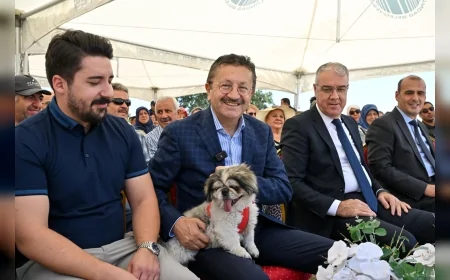 Altındağ’da 500 Bin Metrekarelik Hayvan Rehabilitasyon Köyü İçin İlk Beton Döküldü