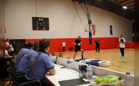 Bursa’da Zabıta Olmak İsteyen 250 Aday Dayanıklılık Parkurunda Yarıştı