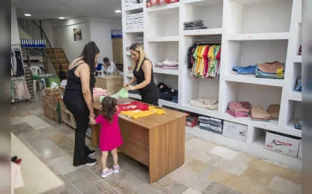 Mersin Büyükşehir’in Kıyafet Evleri 22 bin çocuğa ulaştı, dar gelirli ailelere destek sürüyor