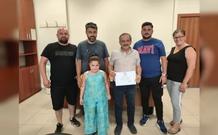 ATA Parti Tire İlçe Başkanlığı’nda mazbata teslimiyle birlikte yeni dönem resmen başladı