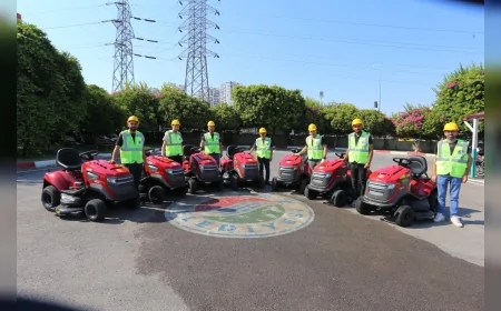 Kepez Belediyesi, Yeşil Alanların Bakımı İçin Araç Filosunu 8 Yeni Traktörle Güçlendirdi