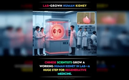 Çinli Bilim İnsanlarından Tarihi Başarı: Laboratuvarda İşlevsel İnsan Böbreği Üretildi