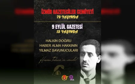 İzmir Gazeteciler Cemiyeti 79 yaşında: “Hasan Tahsin’in yaktığı bağımsızlık meşalesinin izindeyiz”