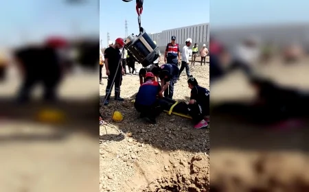 İzmir Aliağa’da 15 metrelik kuyuya düşen yurttaş itfaiye ekipleri tarafından sağ olarak kurtarıldı