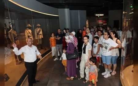 Gaziantep’te müze turları akşamla buluştu, kültürel keşfe yoğun ilgi