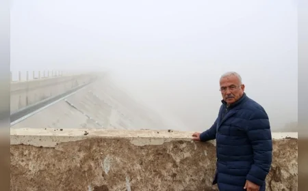 Korgan Barajı tamamlandı, 70 yıllık içme suyu ihtiyacını karşılayacak kapasiteye ulaşıldı