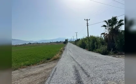 Milas Belediye Başkanı Fevzi Topuz, Koru-Ekinanbarı, Güllük ve ilçe merkezindeki altyapı çalışmalarını yerinde denetledi