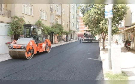 Elazığ Belediyesi kent genelinde yol yenileme çalışmalarını aralıksız sürdürüyor