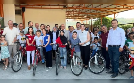 Muğla’da Kitap Okuyan Çocuklara Bisiklet Ödülü: Büyükşehir Belediyesi 24 Bisiklet Dağıttı