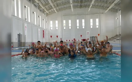 Denizli’de “Yüzme Bilmeyen Kalmasın” Projesiyle 11 İlçeden Çocuklar Yüzme Eğitimi Alıyor