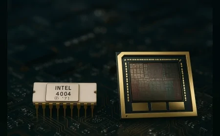 50 Yılda 217 Milyon Katlık Sıçrama: Intel 4004’ten Nvidia Blackwell’e Çip Teknolojisinin Evrimi
