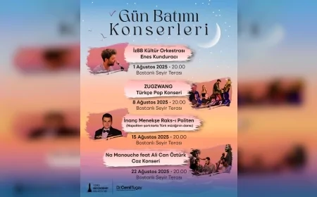 Gün Batımı konserleri ağustos boyunca Bostanlı’da müzikseverlerle buluşacak
