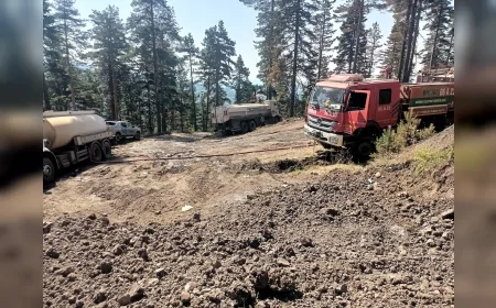 Pursaklar Belediyesi, Çankırı’daki orman yangınına müdahale için tüm ekiplerini seferber etti