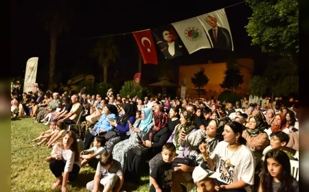 Kepez’de sanat dolu yaz akşamı: Beşkonaklılar Mahallesi “Sahne Kepez” ile renklendi