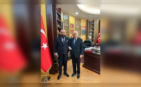 Tahsin Çimen’den Devlet Bahçeli’ye ziyaret: “Milli birlik ve ekonomik kalkınma” vurgusu