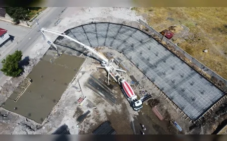 Ağrı’da yeni itfaiye binası ve araç bakım merkezi için temeller atıldı