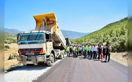 Denizli’de Dodurga ve Bademli Yolu Yıllar Sonra Tamamlandı, 3 Ayda Ulaşıma Açıldı