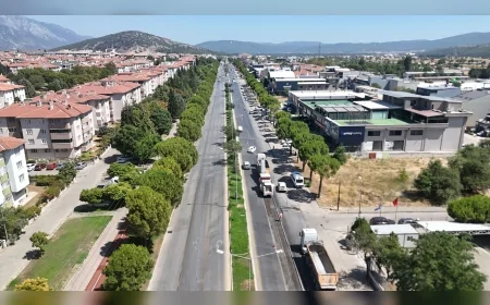 Muğla Büyükşehir Menteşe’de 17,5 Milyon Liralık Asfalt Yenileme Projesine Başladı