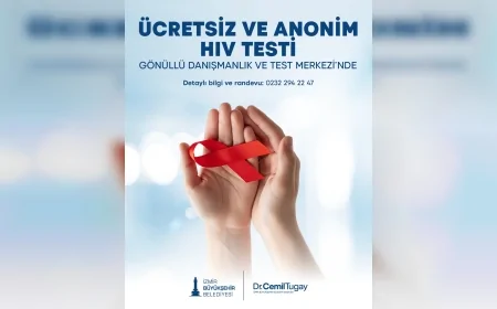 İzmir Büyükşehir Belediyesi’nden ücretsiz ve kimliksiz HIV testi hizmeti