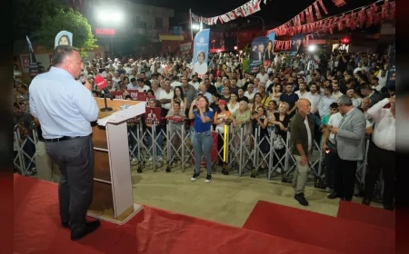CHP Adana İl Başkanlığı’ndan Bey Mahallesi’nde “Belediye Başkanlarına Özgürlük” çağrısı