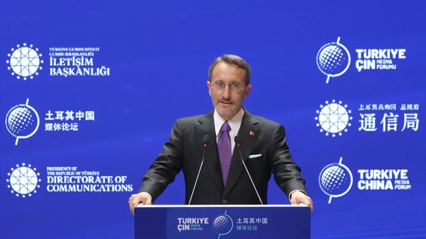 Prof. Dr. Fahrettin Altun: "Türkiye ve Çin medyası ortak değerler üzerinden yeni işbirlikleri kurmalı"