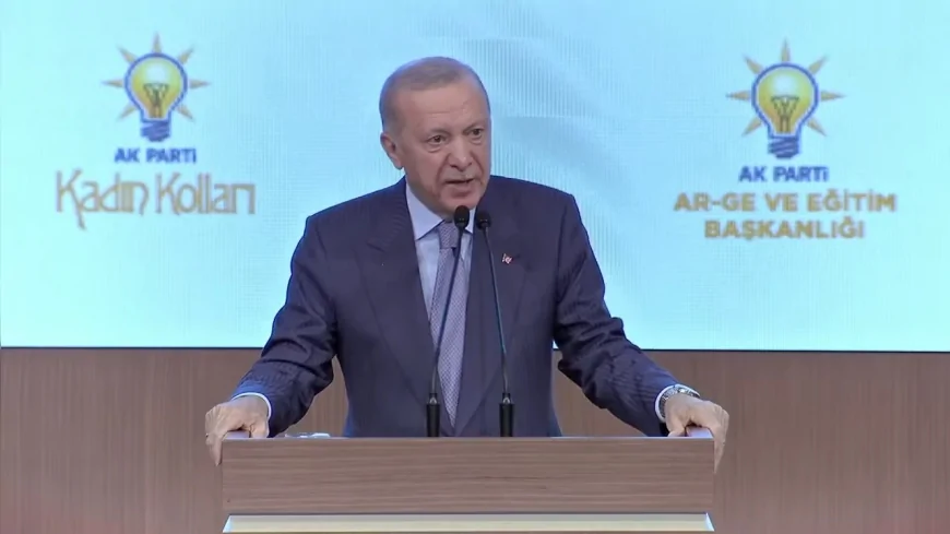Recep Tayyip Erdoğan: “AK Parti kadınlarıyla Türkiye Yüzyılı’nı inşa edeceğiz”