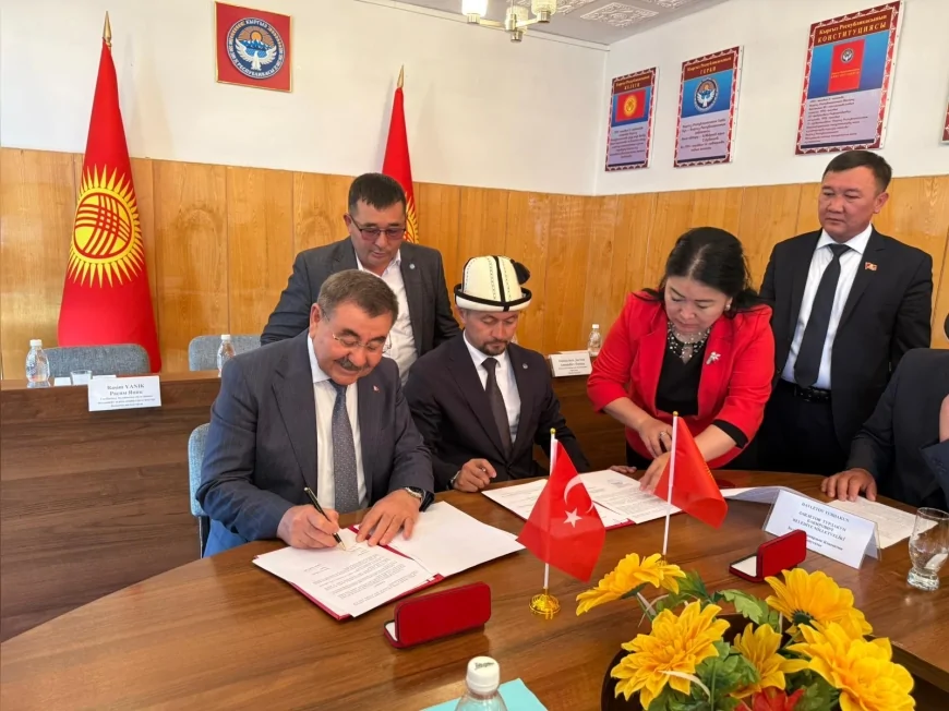 Gölbaşı ile Kırgızistan’ın Balıkçı kenti arasında kardeş şehir protokolü imzalandı
