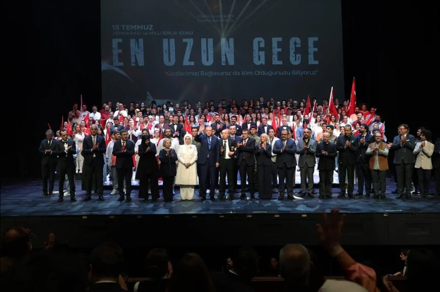 Emine Erdoğan: "‘En Uzun Gece’ destanı, milletimizin direnişini yeniden hatırlattı"