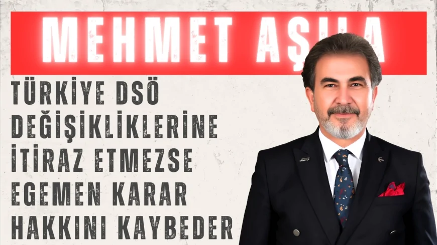 YRP’li Mehmet Aşıla: “Türkiye DSÖ değişikliklerine itiraz etmezse egemen karar hakkını kaybeder”
