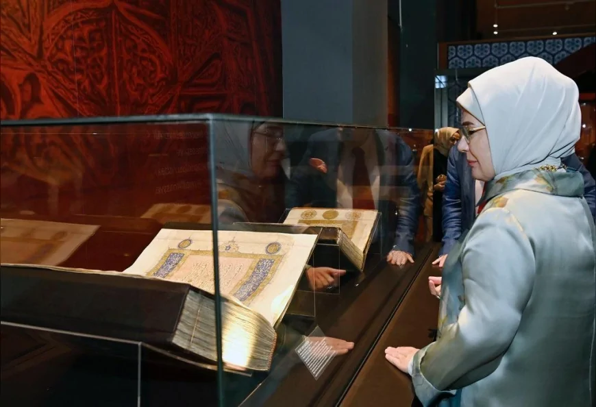 Emine Erdoğan: “Anadolu Selçukluları Sergisi tarihin derinliklerinden bir irfan yolculuğu”