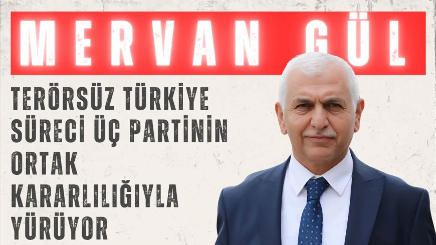AK Parti Siirt Milletvekili Mervan Gül: "Terörsüz Türkiye süreci üç partinin ortak kararlılığıyla yürüyor"