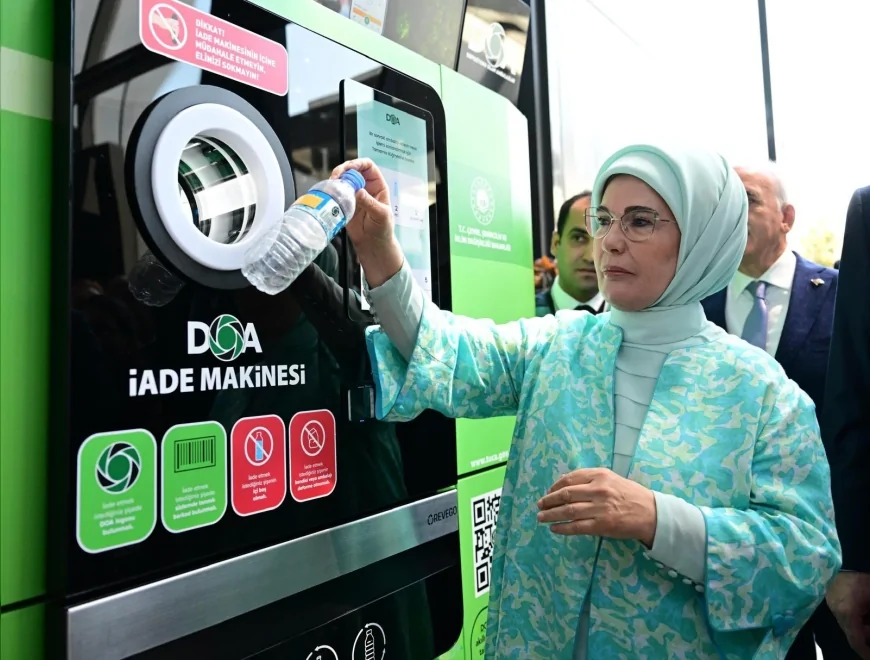 Emine Erdoğan: “DOA sistemi çevreyle uyumlu yaşamın uygulanabilir bir gerçek olduğunu gösteriyor”