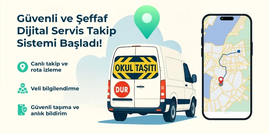 Taşımalı eğitimde dijital gözetim dönemi başladı: Servisler anlık takip edilecek