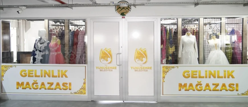 Yunusemre Belediyesi'nden Evlenecek Çiftlere 1500 TL’ye Gelinlik Kiralama Desteği!