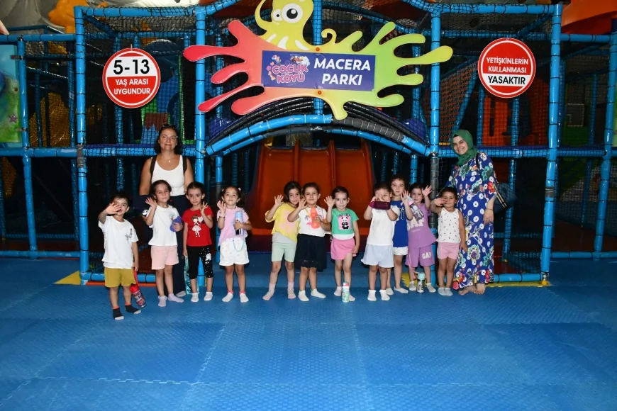 Balıkesir’de 82 anaokulu öğrencisi yenilenen Çocuk Köyü’nde eğlendi