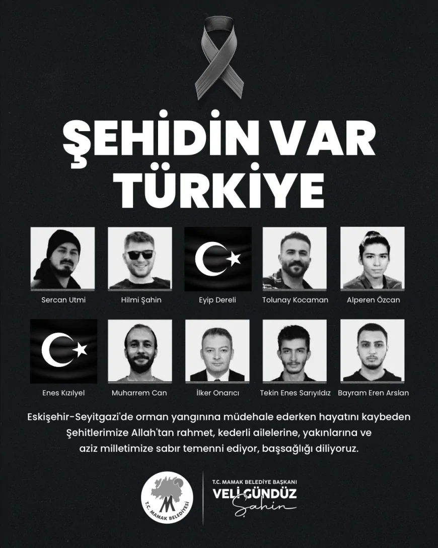 Eskişehir Yangınında Hayatını Kaybeden AKUT Gönüllüsü Bayram Eren Arslan’ın Acı Haberi Mamak’ı Yasa Boğdu