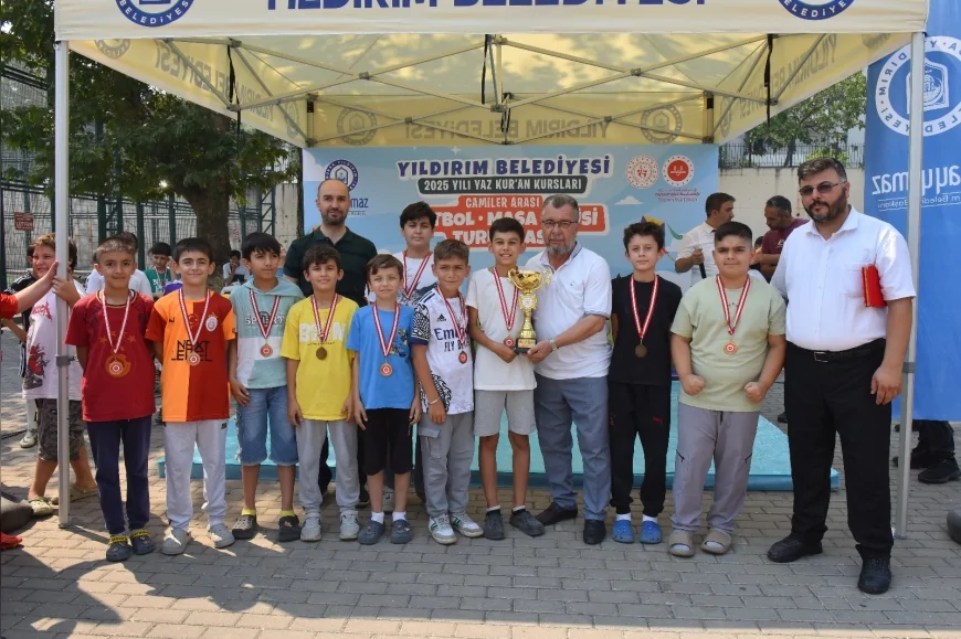 Yıldırım’da yaz turnuvası sona erdi: “Bu turnuvanın gerçek şampiyonu kardeşliktir”