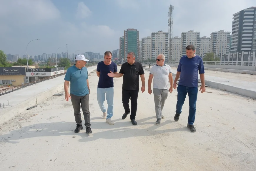 Adana’da ulaşımı rahatlatacak köprülü kavşakta sona yaklaşılıyor