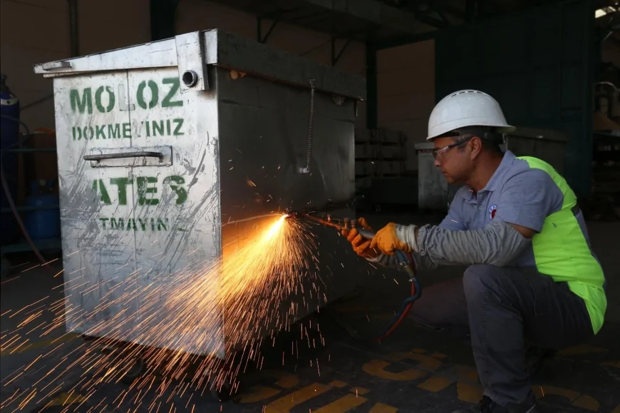 Kepez Belediyesi, Konteyner Geri Dönüşümüyle Hem Maliyetleri Düşürdü Hem Çevreyi Korudu