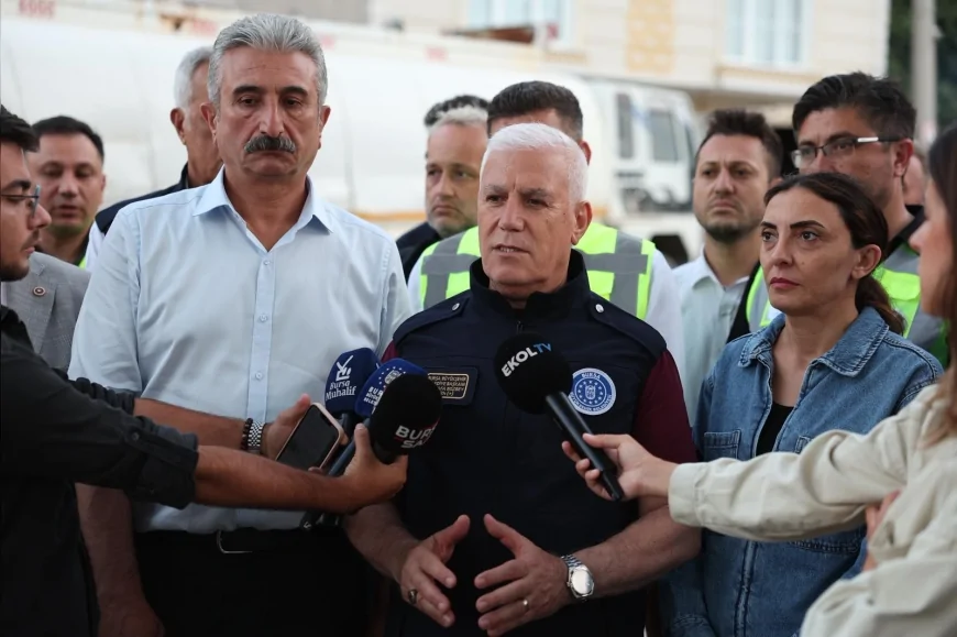 Başkan Mustafa Bozbey: “Bursa çok kötü bir gece geçirdi, yaklaşık 3 bin hektar alan yandı”