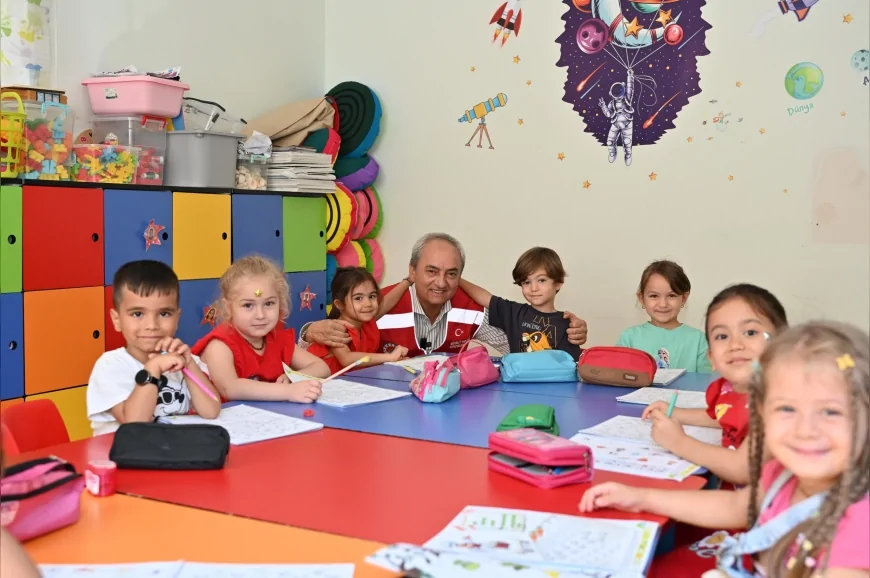 Kepez Belediyesi’nin Erenköy’deki yeni kreş binası tamamlandı, açılış için geri sayım başladı
