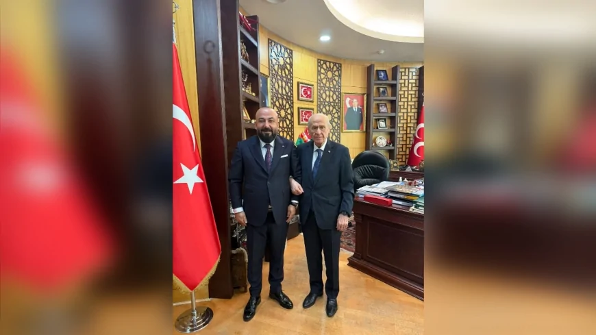 Tahsin Çimen’den Devlet Bahçeli’ye ziyaret: “Milli birlik ve ekonomik kalkınma” vurgusu