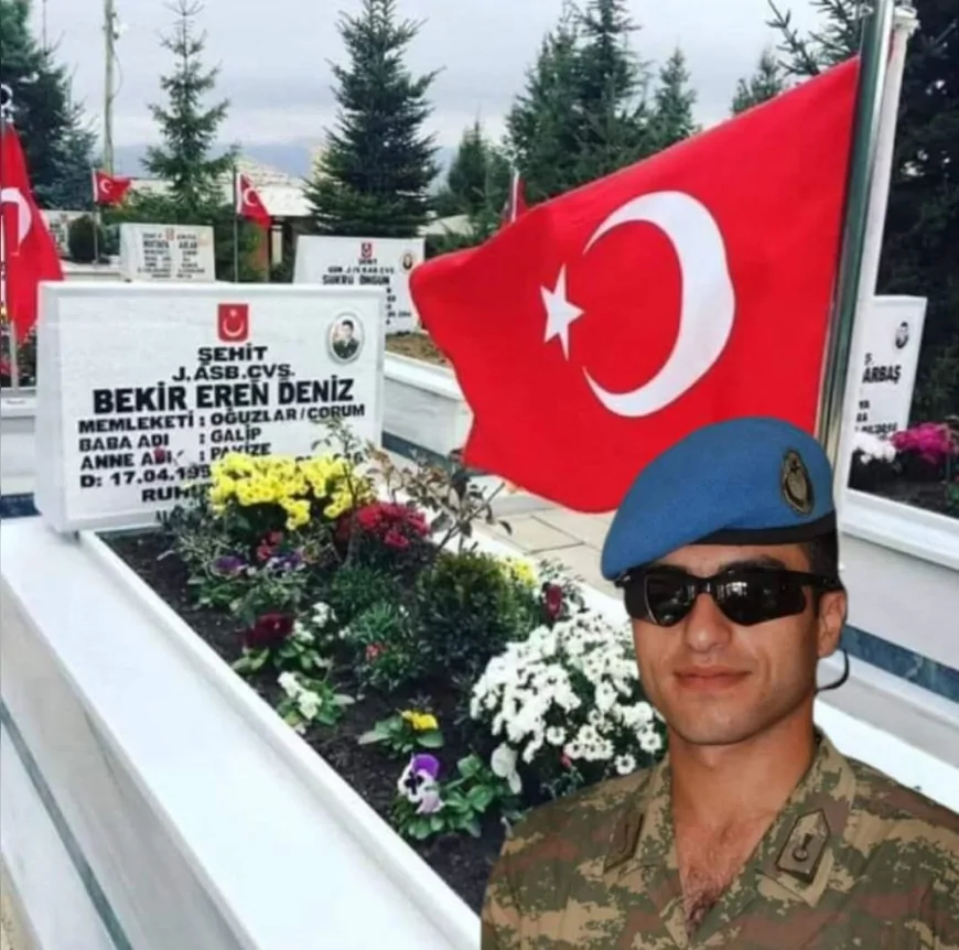 CHP Oğuzlar İlçe Başkanı Talip Karadeniz: "Şehit Bekir Eren Deniz’i Rahmet ve Minnetle Anıyoruz"