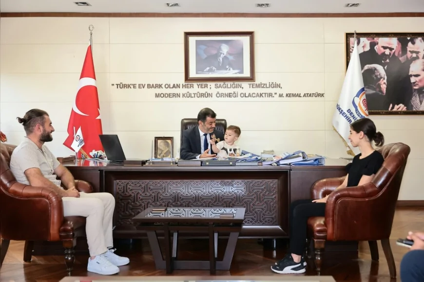 Denizli Belediye Başkanı Çavuşoğlu: "Göktürk'e uzatacağınız her el umut olacak"