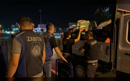 Çorum’da Zabıta Ekiplerinden Gece Yarısı Kapsamlı Kaldırım ve Yol İşgali Denetimi!